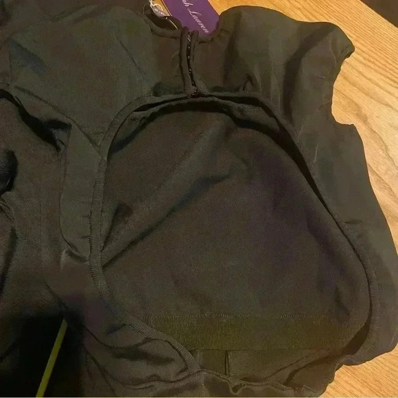 Ralph Lauren Collection Cap Sleeve Sweater Jumpsuit Open Back Dress Romper XS 0 - Picture 12 of 16